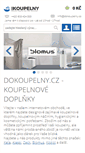 Mobile Screenshot of dokoupelny.cz